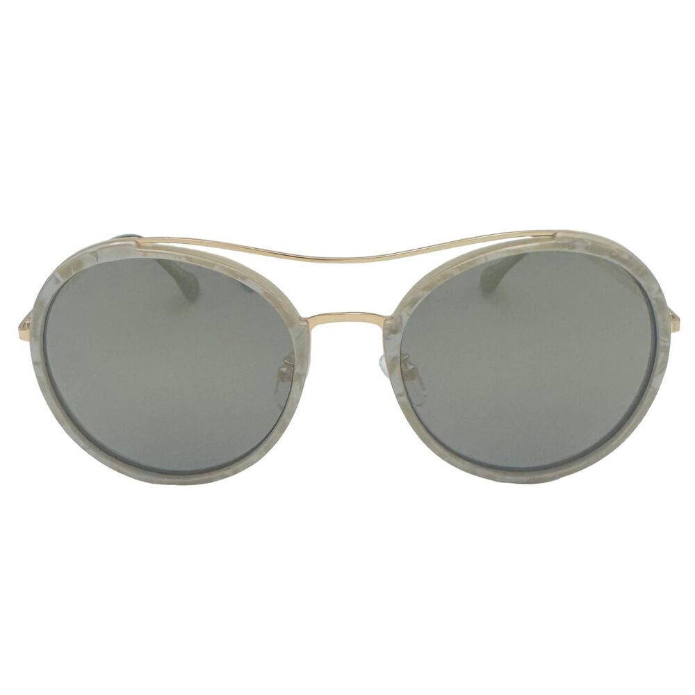 7030 | Silver Mirror Polarized Circle Sunglasses